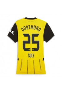 Borussia Dortmund Niklas Sule #25 Voetbaltruitje Thuis tenue Dames 2024-25 Korte Mouw